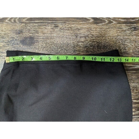 Diane Von Furstenberg DVF Mae Leopard Wool Silk Pencil Skirt Size 4 - Picture 11 of 12